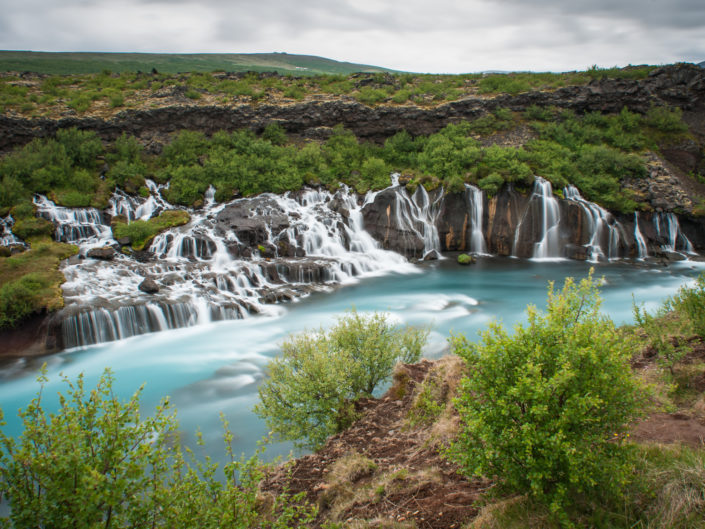 Hraunfossar in Iceland