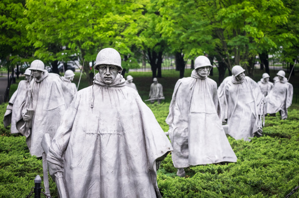 Korean War Memorial in D.C.